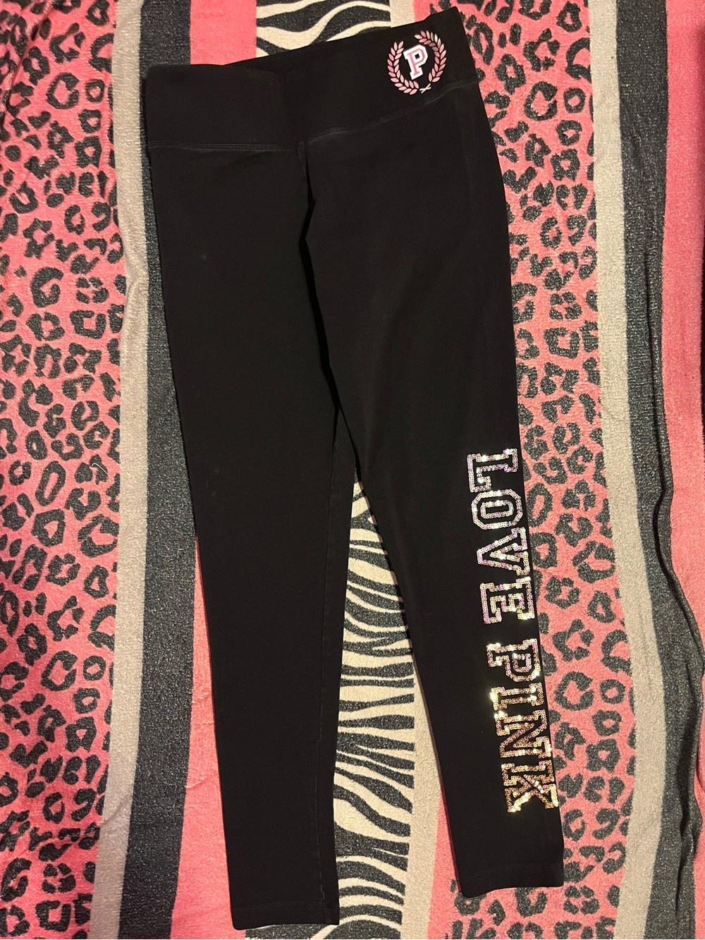 PINK Victoria's Secret sequin leggings
